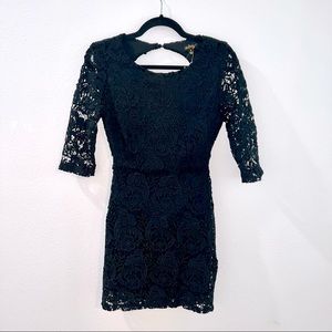 Audrey 3+1 Open Back Lace Dress